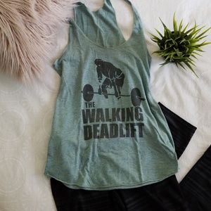 Walking Deadlift Zombie Tank Top 💀